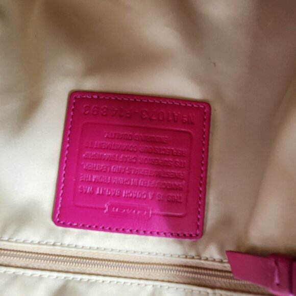 Euc Rare Vintage Coach Horse & Carriage Shoulder Bag Tote Purse - Picture 12 of 12